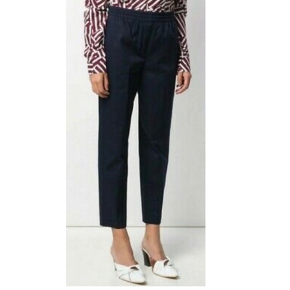 Theory Easy Trouser Classic Chinos in Black. - Picture 1 of 7